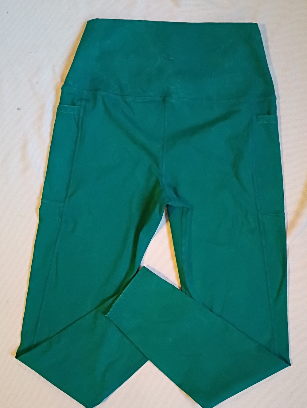 JoyLab High-Waist Leggings with Side Pockets - Teal - Picture 3 of 7